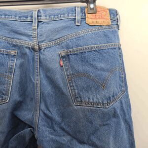 Vintage Levis 501XX Y2K Mens 41x29 Straight Leg Button Fly Classic American Jean